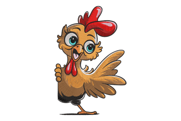 Adorable Cartoon Chicken: A Designer’s Review