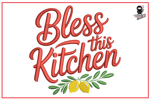 Bless This Kitchen: A Holiday Embroidery Review