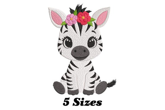 Cute Baby Zebra: A Holiday Embroidery Review