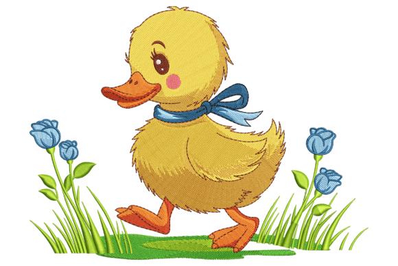 Duckling with Blue Bow: A Seasonal Design Review