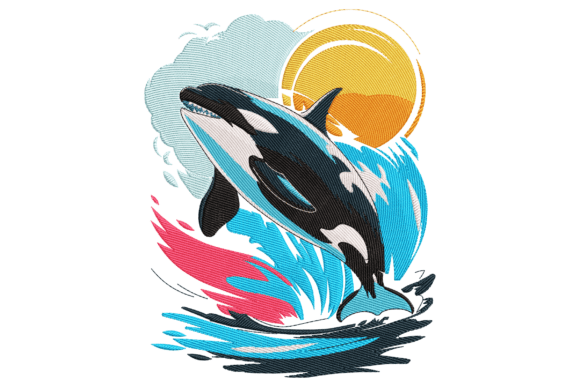 Jumping Orca Whale: A Seasonal Embroidery Review