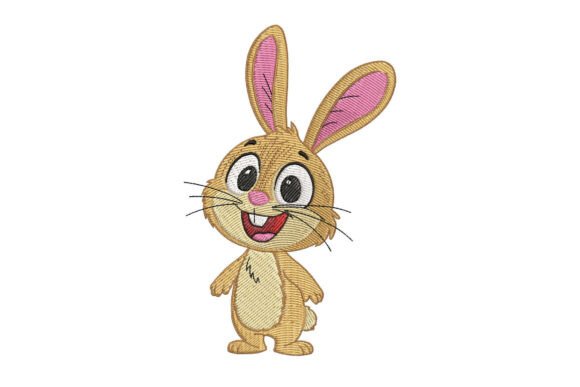 Rabbit Cartoon: A Charming Embroidery Design Review