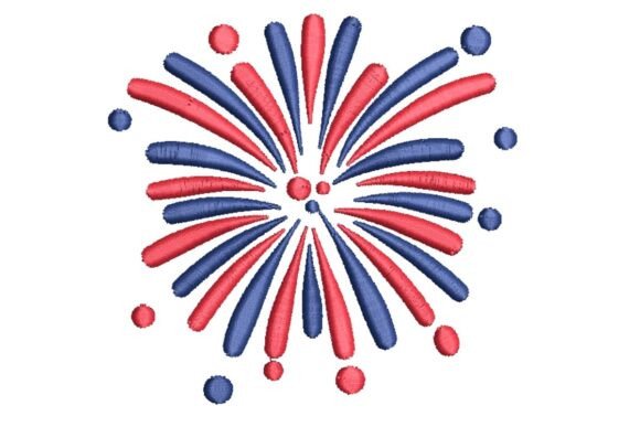 Red and Blue Fireworks Burst: A Seller's Review