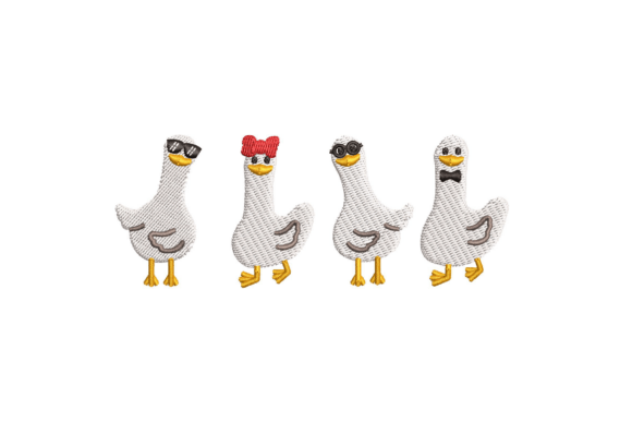 Review: 4 Cool Ducks Silly Goose Embroidery Design