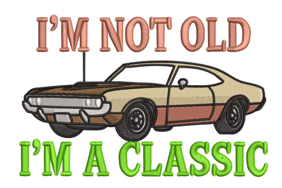 Review: I’m Not Old I’m a Classic Car Design