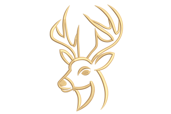Review: Majestic Deer Head – Minimalist Wildlif Design