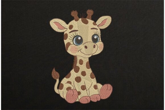 Reviewing the Cute Baby Giraffe Safari Animal Black Design